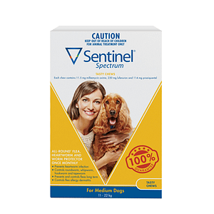 Sentinel Dog 11-22kg 6 Pack